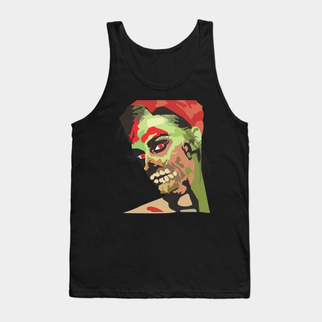 Zombie girl Tank Top by Artsecrets collection